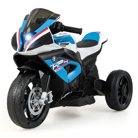 12V Kids Motorcycle Ride-On Toy with Music and Headlight