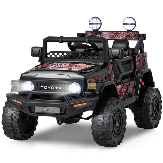 Kids Electric Ride On Car, 12V Licensed Toyota FJ Off Road Truck