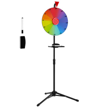 40 cm Prize Wheel with Folding Tripod Floor Stand