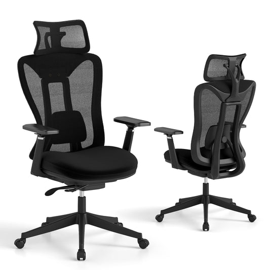 Ergonomic Mesh Office Chair High Back Executive Chair with Adjustable Lumbar Support