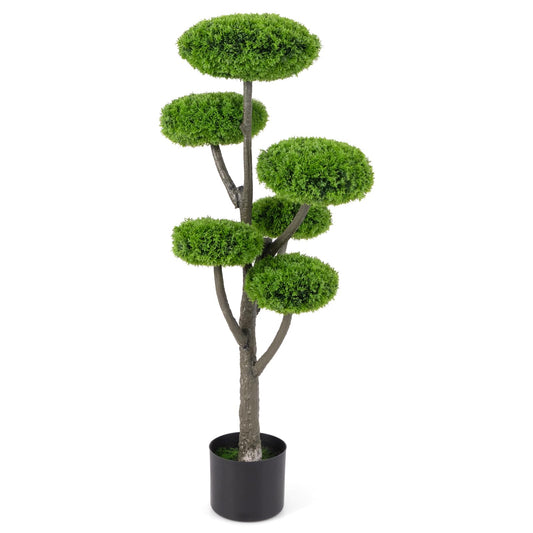 Artificial Cypress Topiary Ball Tree for Home Office