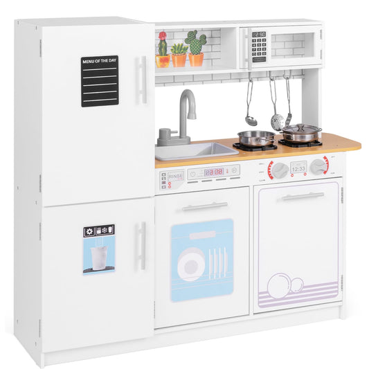 Toddler Pretend Kitchen Toy Set with Stoves and Oven