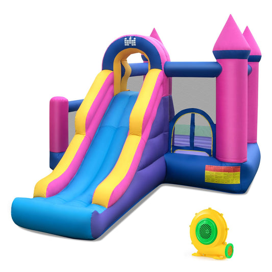 Inflatable Bouncy Castle, Kids Bounce House with 680W Blower