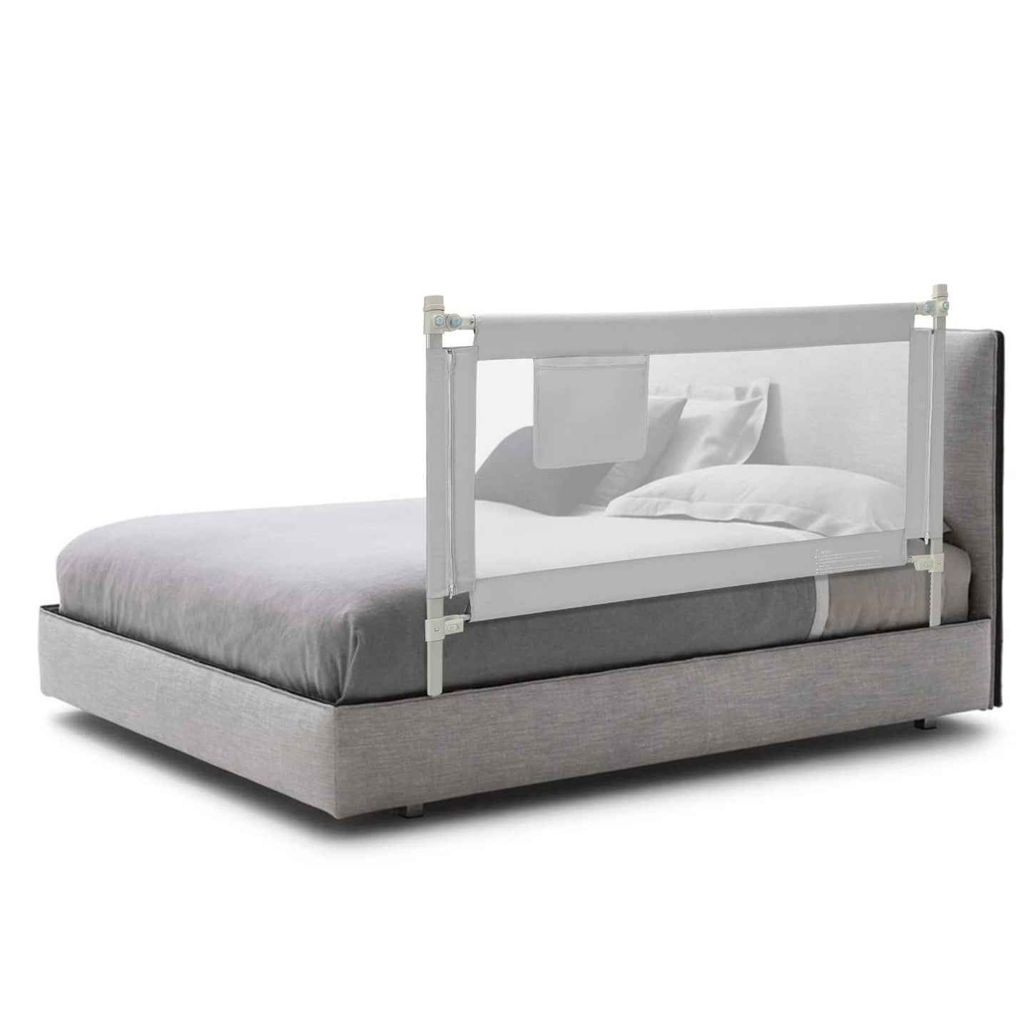 57’’ Extra Long, Height Adjustable & Foldable Baby Bed Rail