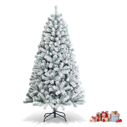 Christmas Tree, Full-bodied Artificial Tree with Metal Stand