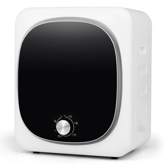 4kg Mini Vented Tumble Dryer, 800W Compact Laundry Dyer with 5 Drying Modes