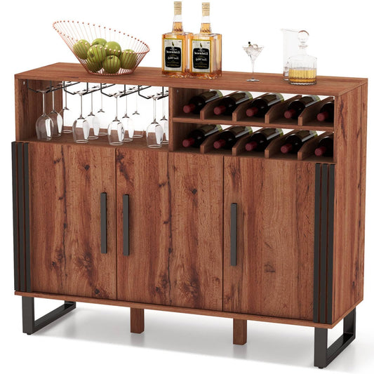 Wooden Storage Cabinet for Dining Room