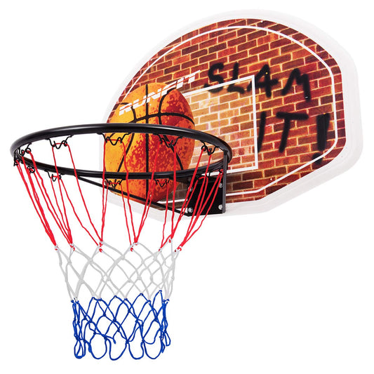 Indoor Outdoor Wall Mounted Basketball Hoop for Kids Adults