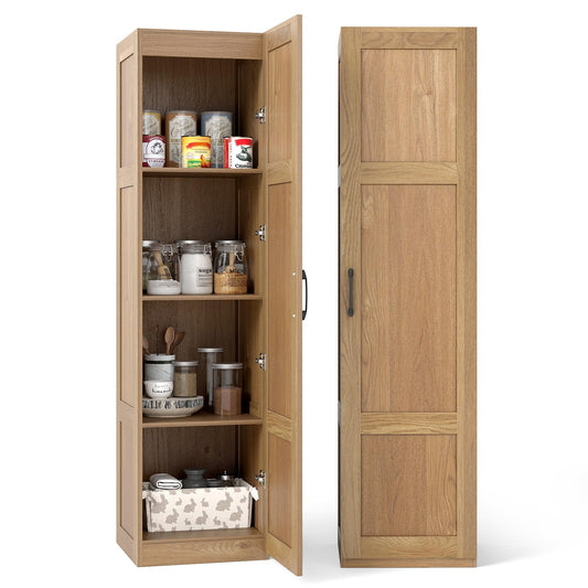150 cm Tall 4-Tier Freestanding Storage Floor Cabinet