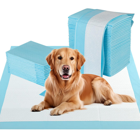 Dog and Puppy Pee Pads 90 x 90 cm(100 Counts) 6-Layer Leak-Proof Pet Pads