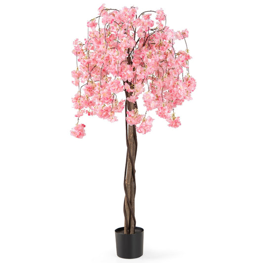 163CM Tall Artificial Cherry Blossom Tree with Flowers