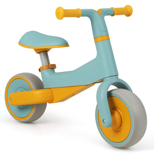 No Pedal Baby Walker Push Ride On Toy with 2 Widened EVA Wheels