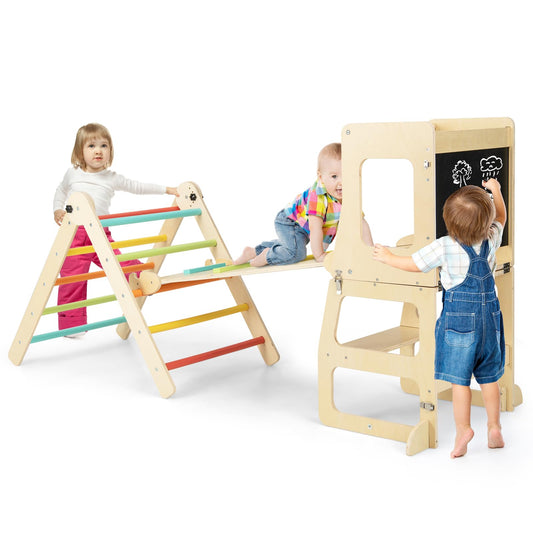 7 in 1 Toddler Climbing Frame for Boys Girls