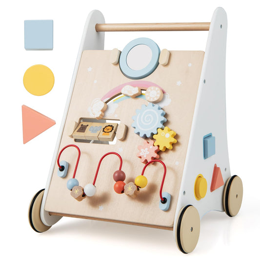 7 in 1 Toddler Push Along Toy with Activity Center