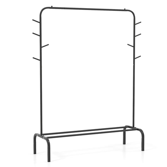 Heavy Duty Clothes Rack Freestanding Metal Garment Wardrobe Rack
