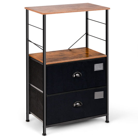 Metal Frame Cabinet Organiser for Home Bedroom