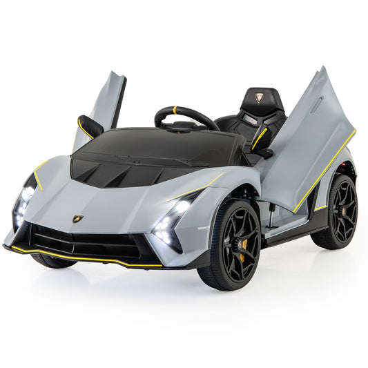 12V Kids Ride on Car 4WD Lamborghini Licensed with 3 Speeds and Music