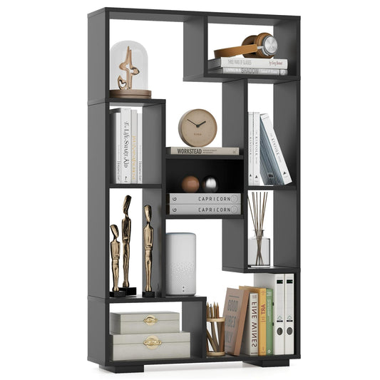 120cm Tall Bookshelf with Anti-tipping Kits for Home Office