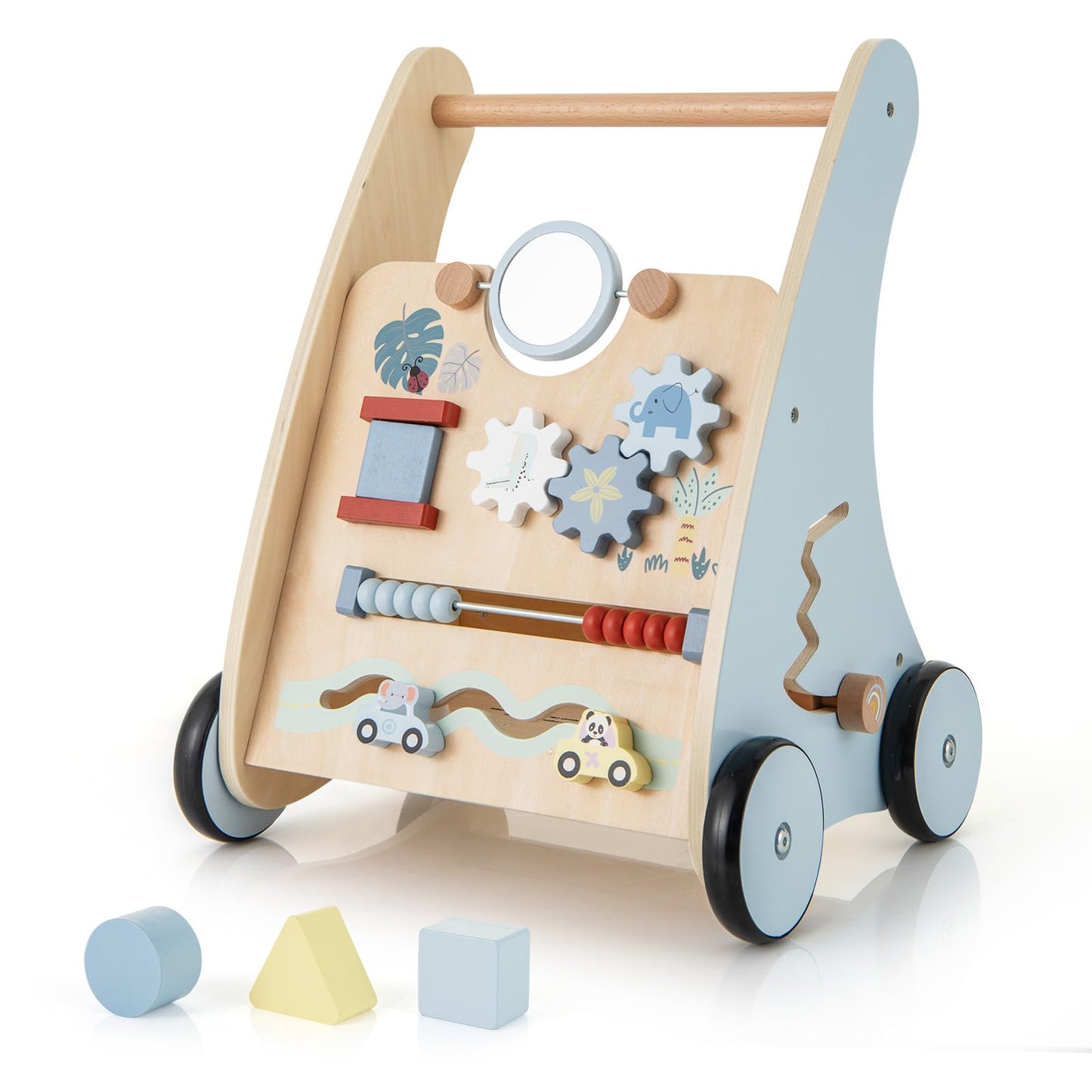 7 in 1 Toddler Push Along Toy with Activity Center