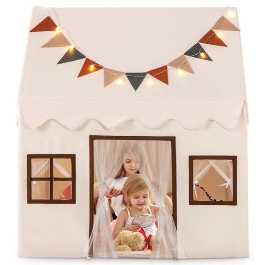 Toddler Playhouse Tent with Padded Non-slip Mat