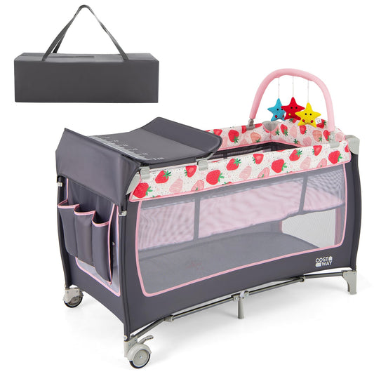 4 in 1 Foldable Travel Cot