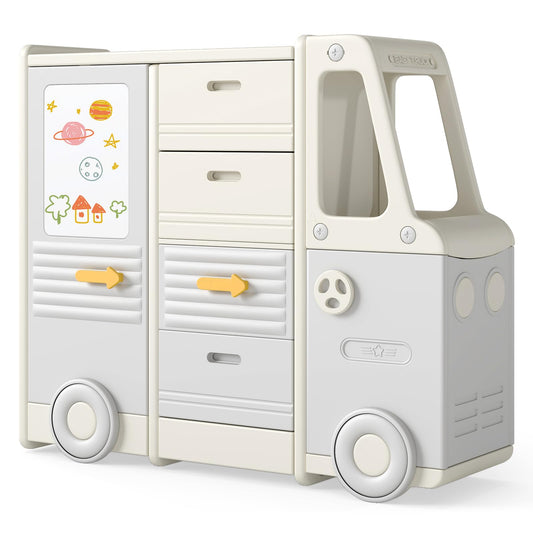Kids Toy Storage Organizer with 4 Pull-out Drawers
