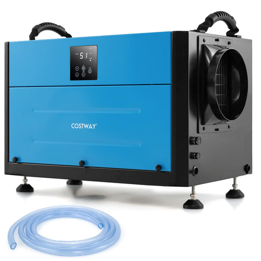 50/70L/Day Crawl Space Dehumidifier with 3 Modes and 24H Timer