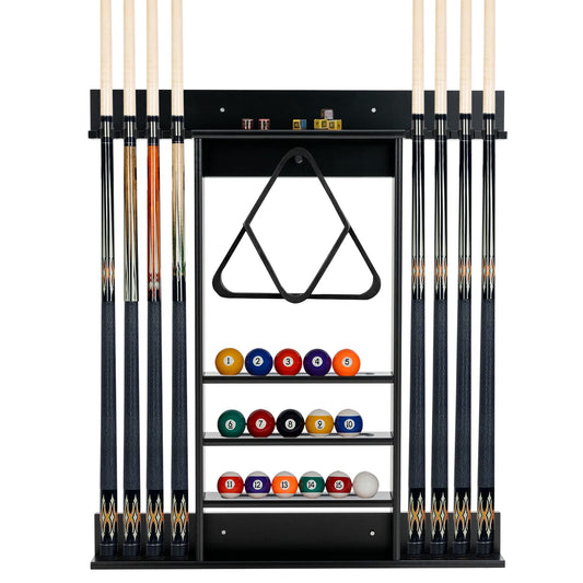 Wall Mounted Billiard Stick Holder Pool Cue Rack Only