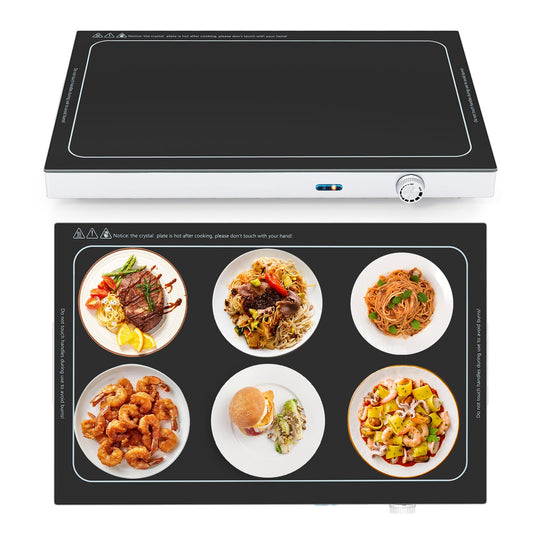 Electric WarmingTray with Adjustable Temperature