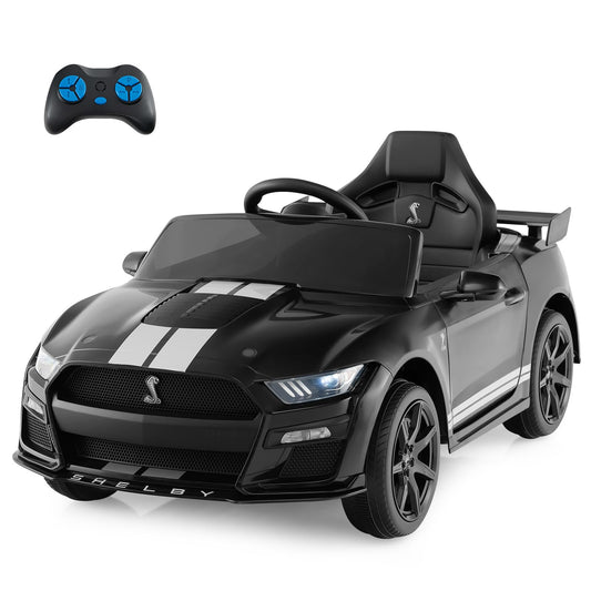 12V Kids Ride on Car Electric Licensed Ford Mustang Shelby GT500 for Kids Aged 3-8