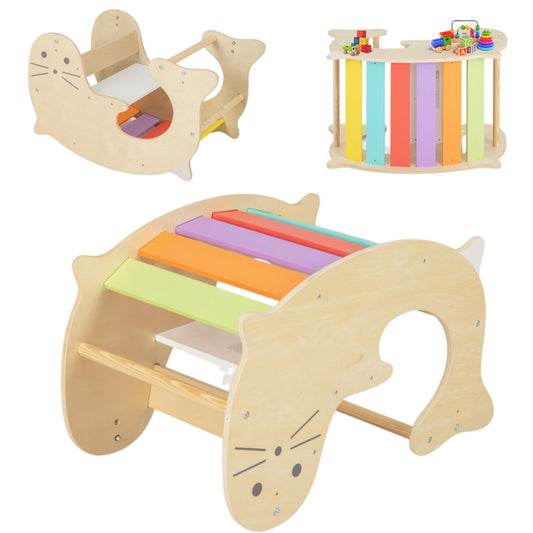 3-in-1 Climbing Toy Set for 3-14 Years Old Toddlers