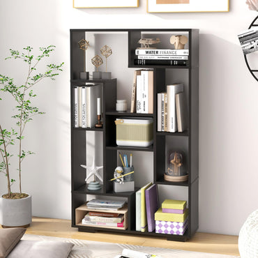120cm Tall Bookshelf with Anti-tipping Kits for Home Office