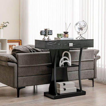 T-Shaped Console Table for Small Space