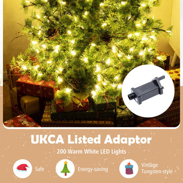 Artificial Christmas Tree with Branch Tips and Needles
