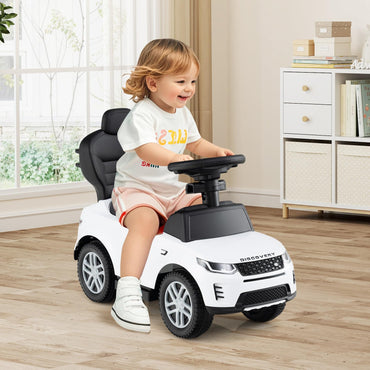 3 in 1 Push Car for Toddlers Licensed Land Rover Discovery Ride on Toy