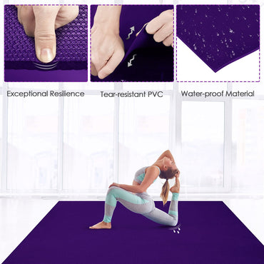 6FT x 4FT Exercise Mat with Carrying Strap