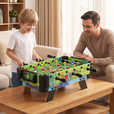 4 in 1 Combo Game Table Set, Wooden Kids Gameplay Tabletop