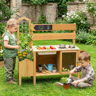 Mud Kitchen, Outdoor Kids Play Kitchen