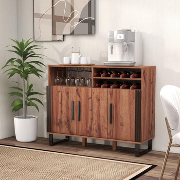 Wooden Storage Cabinet for Dining Room