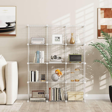 12 Wire Cube Storage Unit