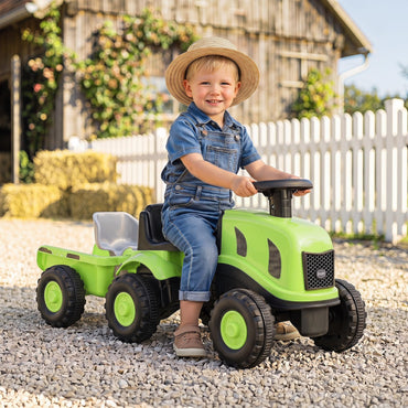 Kids Ride on Tractor with Detachable Trailer