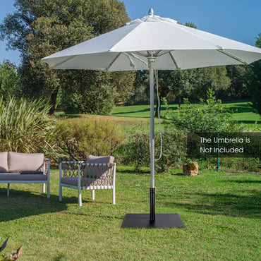 Parasol Base, Heavy Duty Square Market Umbrella Base Stand