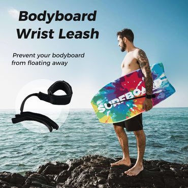 Lightweight Body Board with EPS Core and XPE Deck and HDPE Bottom for Beach Sea and Pool