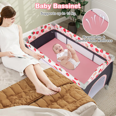 4 in 1 Foldable Travel Cot