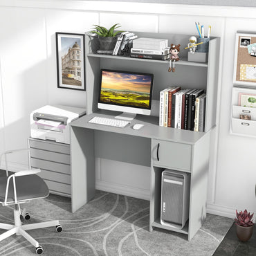 Computer Desk, Modern Writing Workstation PC Laptop Table