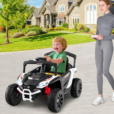 12V Kids Ride On Car Electric UTV with LED Lights and Music