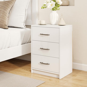 3-Drawer Nightstand with Storage for Living Room Bedroom