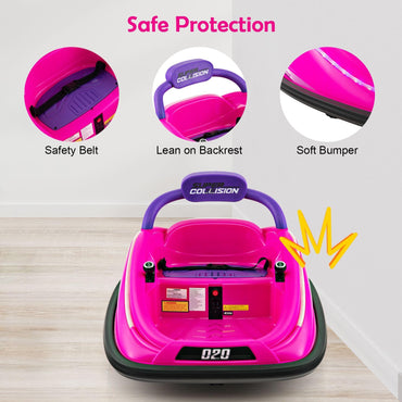 Electric Bumper Car with Remote Control for Kids