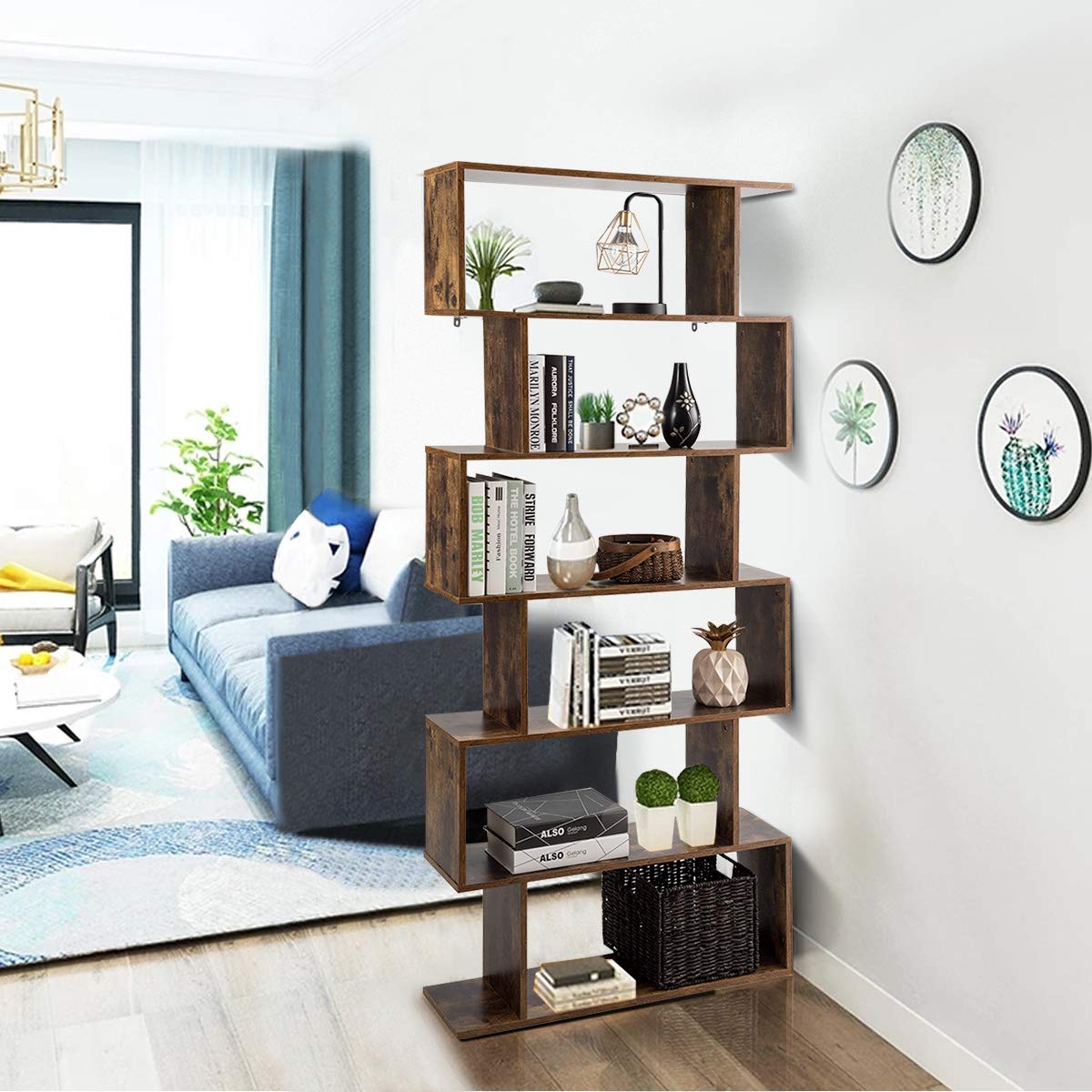 5/6 Tiers Freestanding Storage Shelf