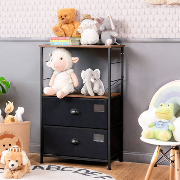 Metal Frame Cabinet Organiser for Home Bedroom